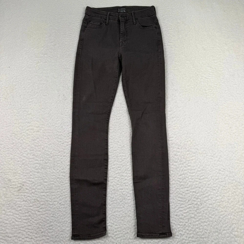 Mother High Waisted Looker Jeans Women 25 Brown Skinny Denim Just For‎ Kicks